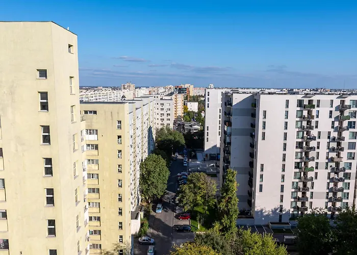 Cloudscape Near National Arena & Mega Mall Apartment Bucharest