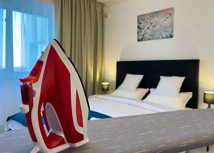 Apartman Cloudscape Near National Arena & Mega Mall Bukarest