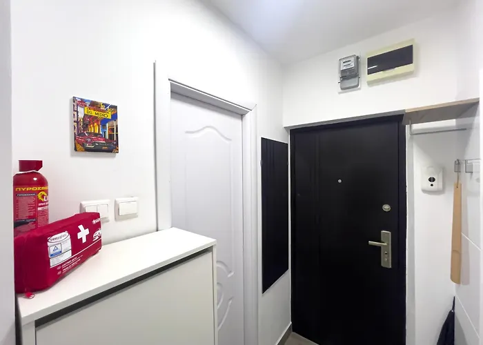 Apartman Cloudscape Near National Arena & Mega Mall Bukarest
